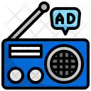 Radio Advertising Icon