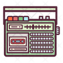 Radio Cassette Recorder  Icon