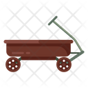 Radio Flyer Wagon Toy Wagon Toy Pushcart Icon