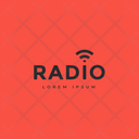 Radio Tag Radio Label Radio Logo Icon