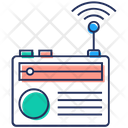 Radio Transmission Radio Wireless Transmission Icon
