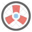 Radioactive Biohazard Nuclear Icon