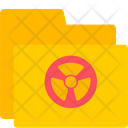 Radioactive Folder Icon