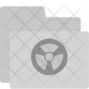 Radioactive Folder Icon