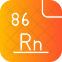 Radon Periodic Table Chemistry Icon