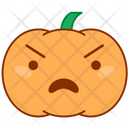 Rage Mad Pumpkin Icon