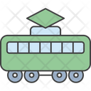 Railroad Tramway Transport Icon