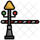Railroad Barrier Icon