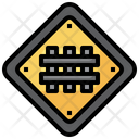 Railway Road Sign Traffic Sign Icon