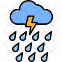 Rain Cloud Forecast Icon