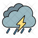 Rain Storm Thunder Icon