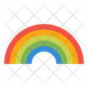 Childhood Colorful Rainbow Icon