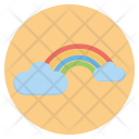Rainbow Cloud Forecast Icon