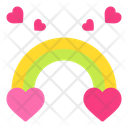Rainbow Love Nature Icon