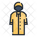 Raincoat Rain Clothing Icon