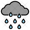 Rain Water Cloud Icon