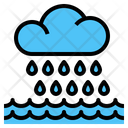 Rainstorm Disaster Nature Thunderstorm Rain Icon