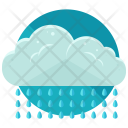 Rainy Rain Cloud Icon