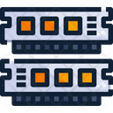 Ram Random Access Memory Hardware Icon