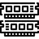 Ram Random Access Memory Hardware Icon