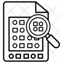 Random Sampling  Icon