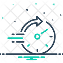 Rapid Speed Tempo Icon