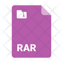 Rar File Document Icon