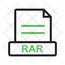 Rar File Extension Icon