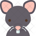Rat Face  Icon