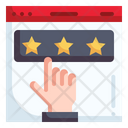 Rating Review Stars Icon