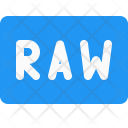 Raw Photo Label Icon