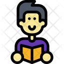 Reading Library Book Icon