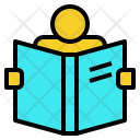 Reading Learning Study Icon