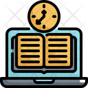 Time Online Learning Icon