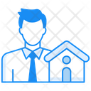 Property Agent Real Estate Agent Homeowner Icon
