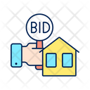 Real Estate Auction Icon