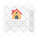 House Building Document Icon