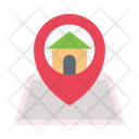 Location House Map Icon