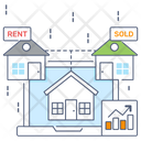 Estate Business Estate Economics Property Value Icon