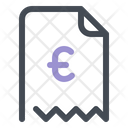 Bill Euro Payment Icon