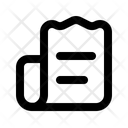 Receipt  Icon