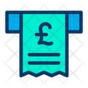 Pound Receipt Pay Icon