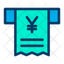 Receipt Yen Icon