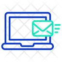 Receive Email Laptop Icon