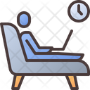 Reclining Chair Icon