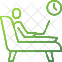Reclining Chair Icon