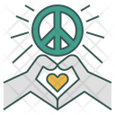 Reconciliation Cooperate Peace Icon
