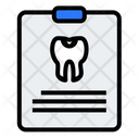Dental Record Tooth Icon