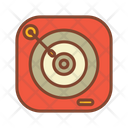 Record Player Gramophone Music Instrument Icon