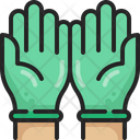Rubber Gloves Latex Medical Icon